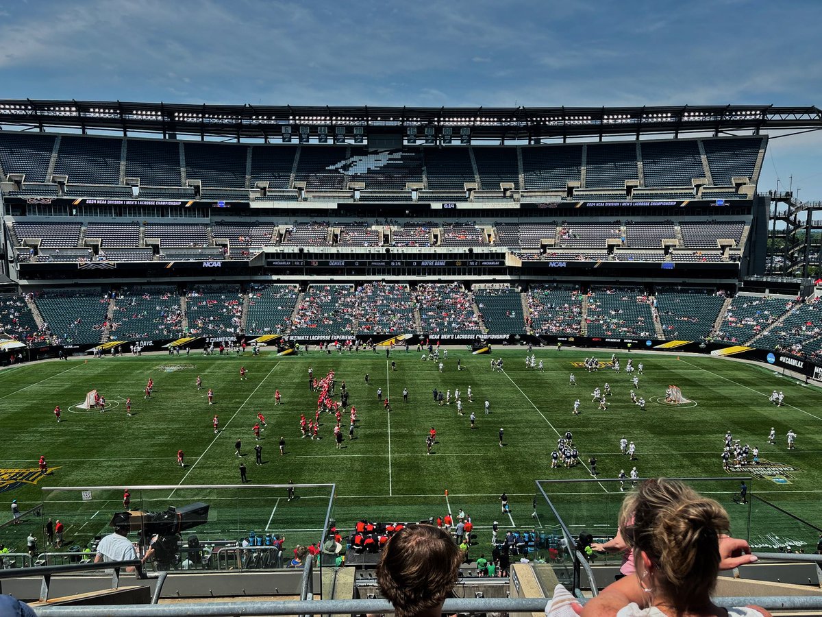 It’s not memorial day without some lacrosse.