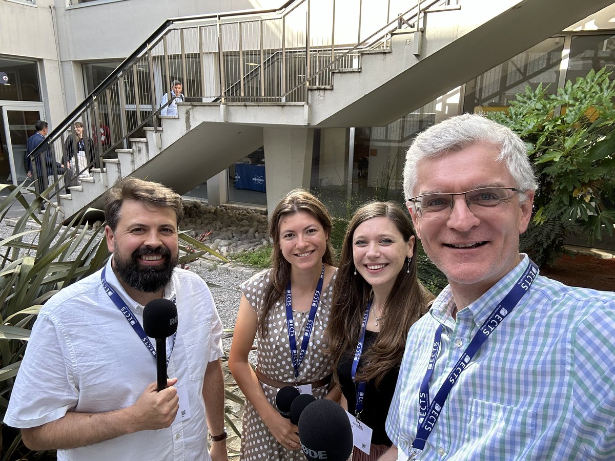 Fantastic interviews with #ECTS prize winners Tessa 🇩🇪 (basic science prize) and Lorenza 🇮🇹(clinical prize), both for work on the effects of diabetes on bone - in zebrafish and human subjects, respectively!
@ECTS_soc @ECTS_science @richie_abel