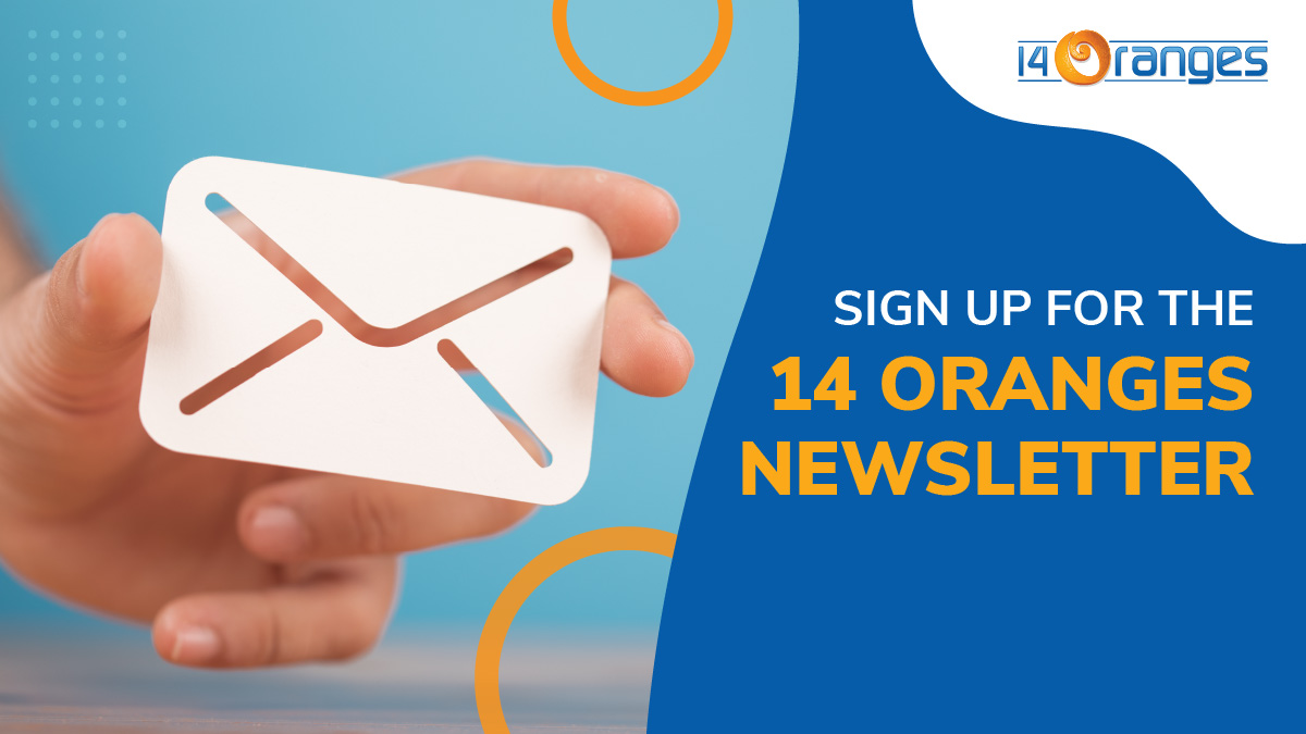 Exploring if a custom web app is the right next step for your business? Sign up for the 14 Oranges newsletter: bit.ly/3WqiYRo

You'll learn from our team of experts each month. 

#customwebapp
#customewebappdeveloper
#newslettersignup