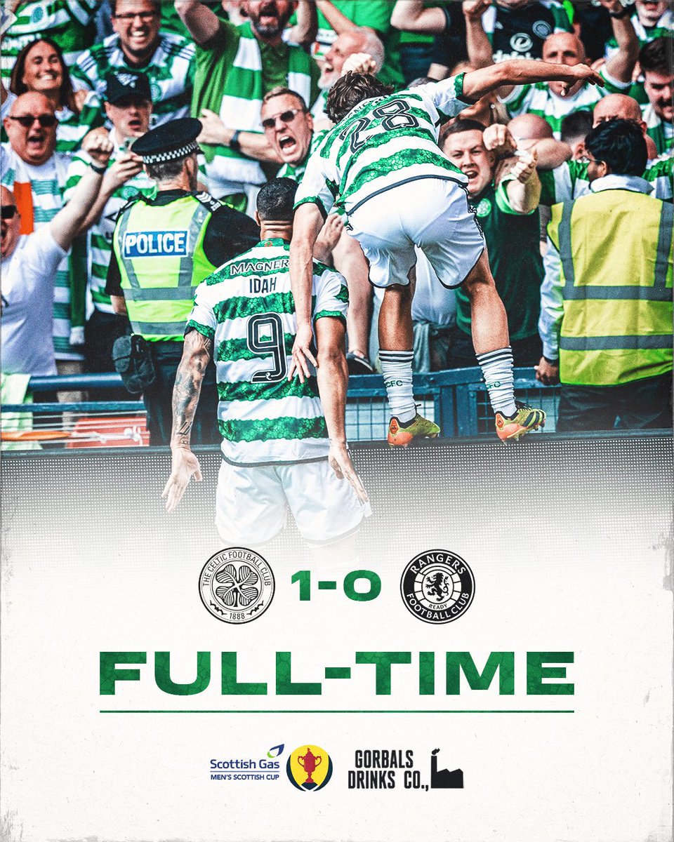 THE SCOTTISH CUP IS COMING BACK TO PARADISE! 💚🤍🏆 

#CELRAN | #ScottishCupFinal | #COYBIG🍀