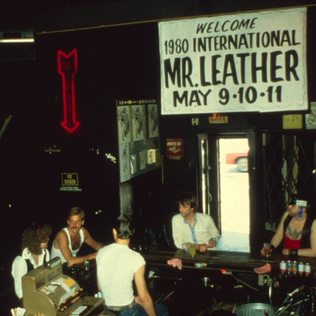 The Gold Coast during the second ever International Mr. Leather in 1980. #LeatherBars #QueerHistory #LGBTArchives #IMLWeekend