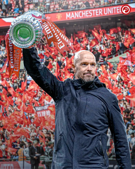 Erik ten Hag is the first manager to win a major domestic cup final against Pep Guardiola’s Manchester City.