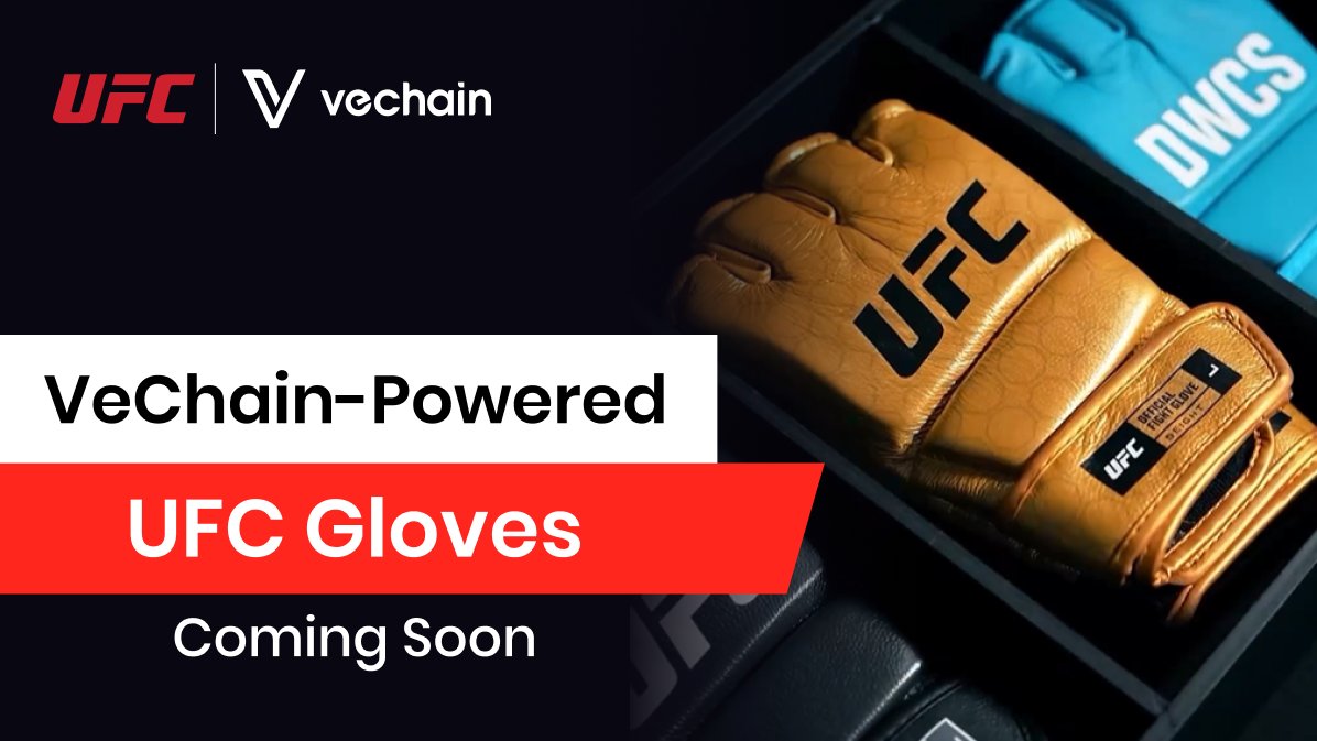 Before you know it, our technology will be on display for the whole world  to see. At #UFC302, the @UFC gloves will have VeChain chips embedded  inside, digitizing history on the blockchain.