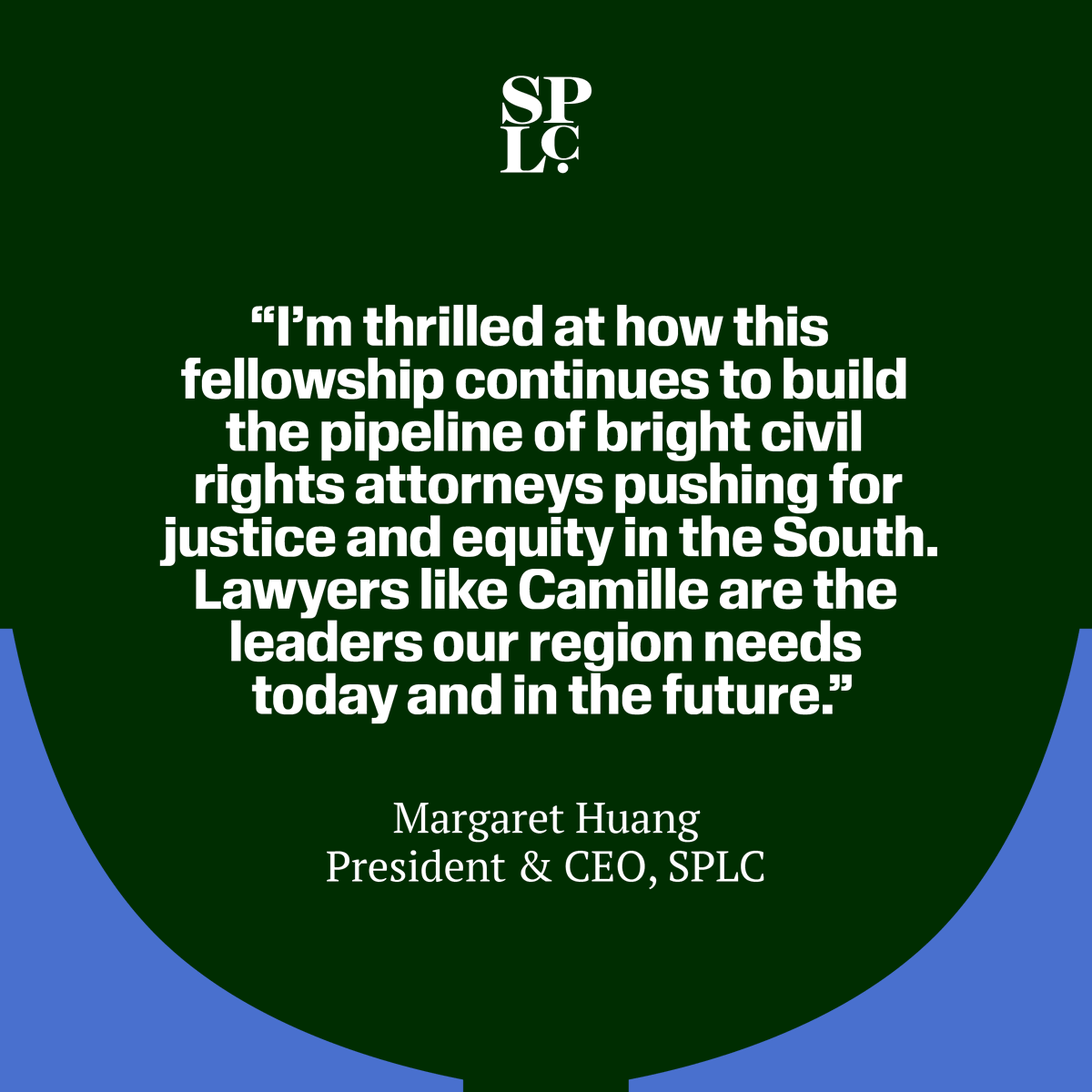 New SPLC fellow Camille Pendley Hau has worked to highlight issues critical to children’s rights. Law and policy, she said, became tools she could use to create change. Read more: bit.ly/4bwkvNo #ChildrensRights #WeekendRead