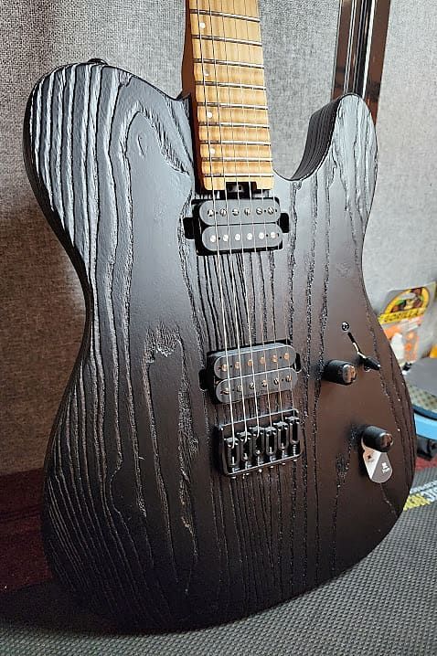 ESP LTD TE-1000 Black Blast Tele Guitar Seymour Duncan Hipshot Bridge Roasted Neck Stainless Frets buff.ly/494Wkng #guitars #guitar #guitarist #guitarplayer #music #guitarporn #guitarsdaily #guitarsolo #guitarsofinstagram #guitarra #musician #electricguitar #rock #fender