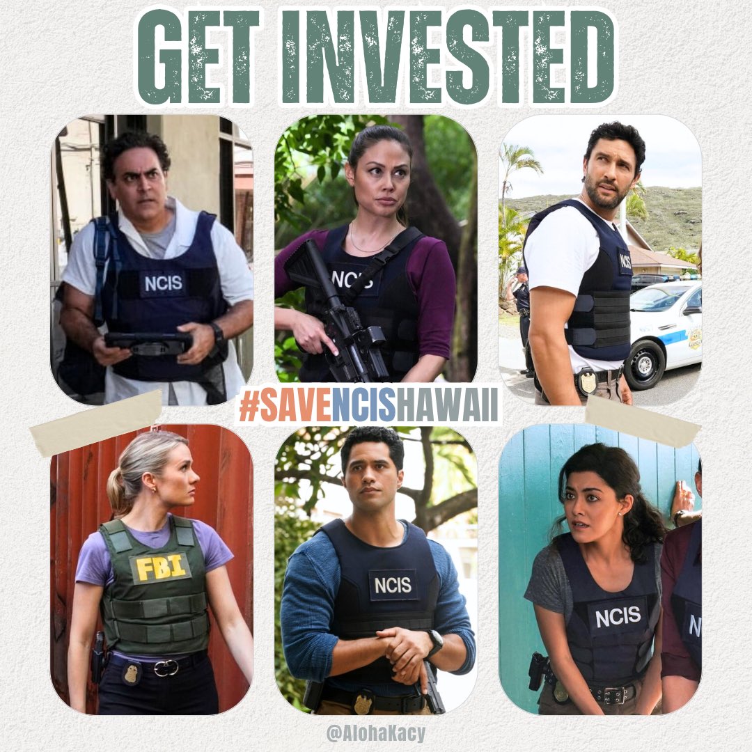 alohakacy's tweet photo. We inVESTed our hearts in NCIS: Hawai‘i. Its groundbreaking representation and captivating stories opened up a new world and welcomed us as a part of their ‘ohana. We won’t let it end here. 🌈

#GetInvested #SaveNCISHawaii https://t.co/wkn690QjNv
