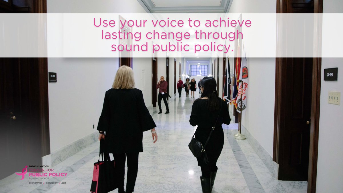 Can we count on you to use your voice during our Advocacy Summit next month? Join us in taking action virtually as we prepare to go to Capitol Hill. bit.ly/KomenAdvocates #KomenAdvocacy #BreastCancer