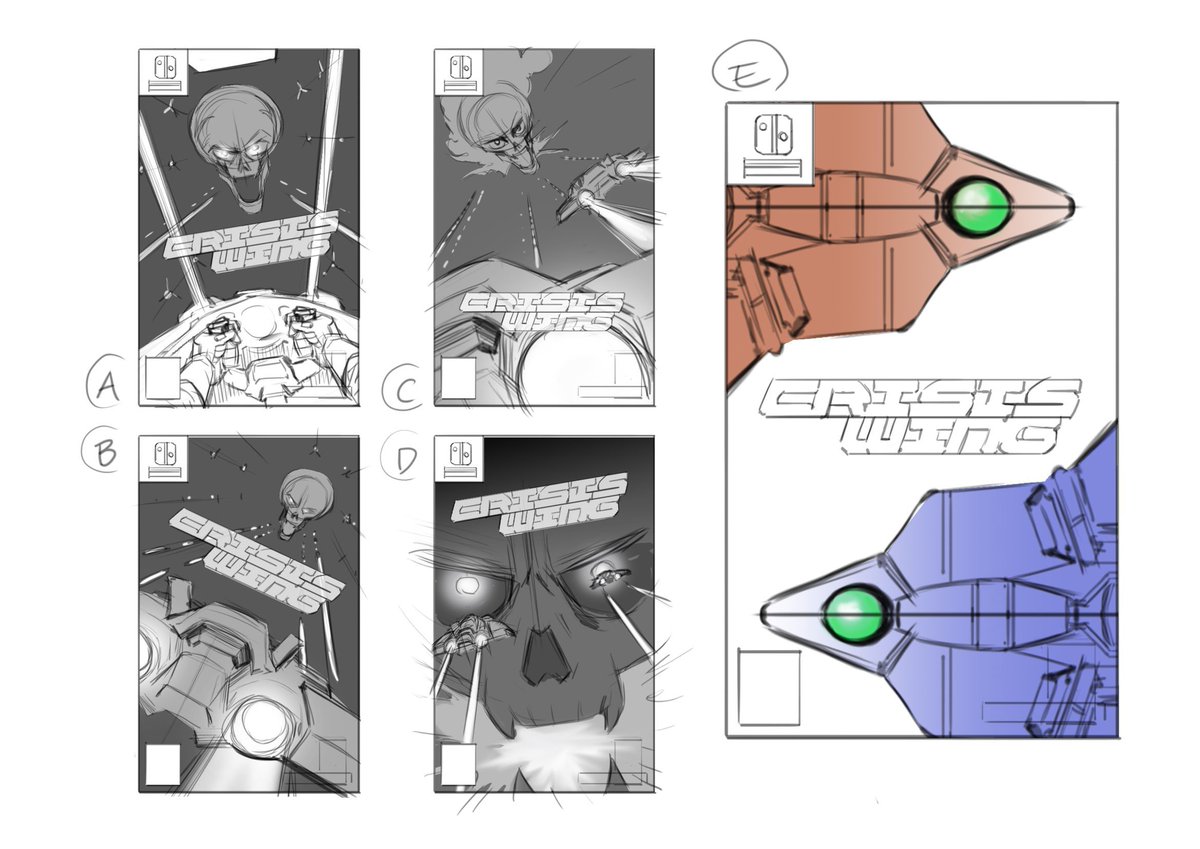 VGNYSoft's tweet photo. ๐ Blast from the past! Check out these early cover sketches for #CrisisWing's physical release on #NintendoSwitch and #PS4! ๐ฎโจ It's incredible to see how far we've come.
Grab your copy now at https://t.co/kkh95xUs3F
#VGNYSoft @Eastasiasoft @PiesliceP #Nindies #GetPhysicals https://t.co/HVMsXdEMYz
