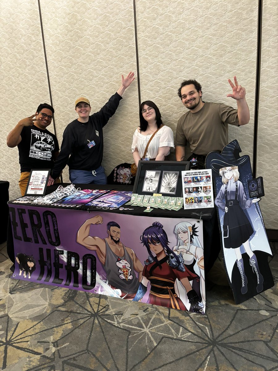 We are back at MizuCon this weekend in Miami, FL! Come check us out :)