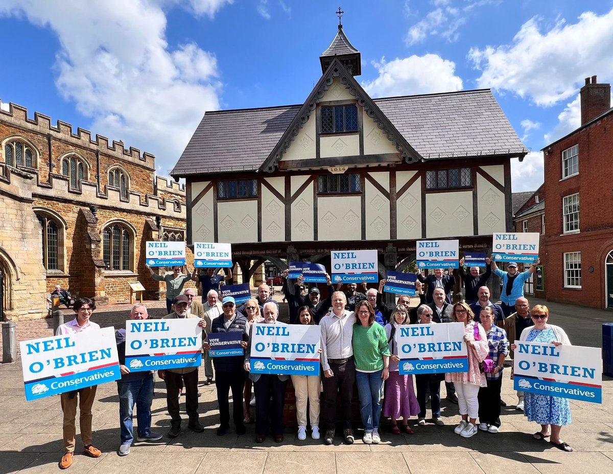 Our General Election campaign is officially underway!

If you would like to help out please email: 

neil@harboroughoadbyandwigston.com