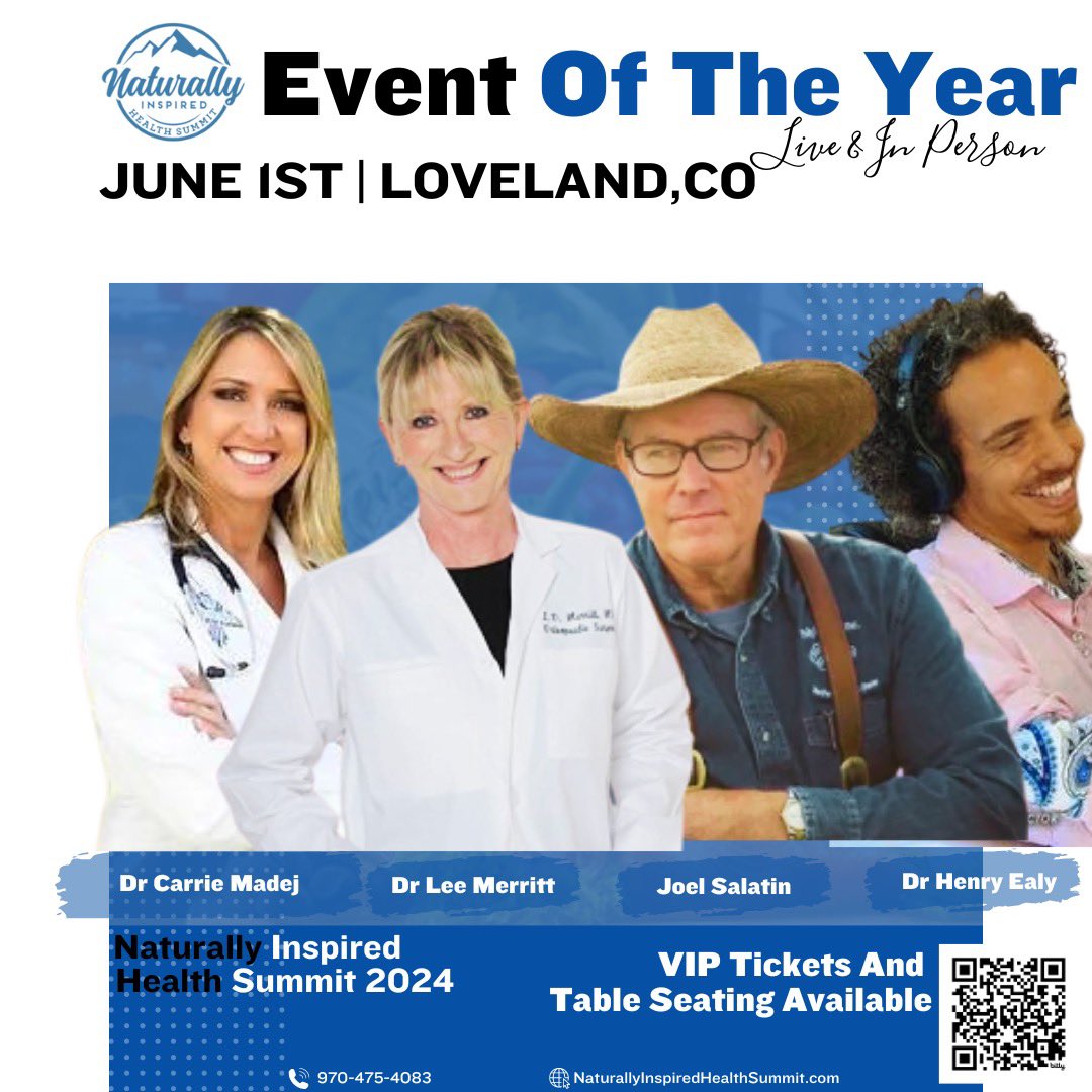 Naturally Inspired Health Summit. June 1st Loveland Colorado. Come out and join us! Naturallyinspiredhealthsummit.com