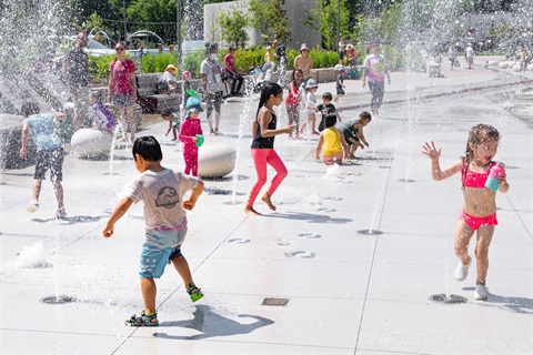 The 💧Spraygrounds💧 are officially open for the season! Find your local spot at arlingtonva.us/Government/Dep…