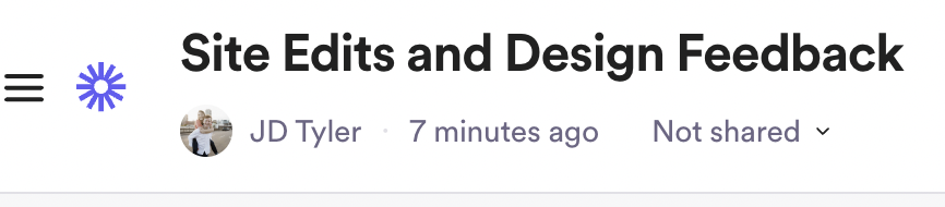 Why I love Saturday mornings 👇 

Most of the week I focus on keeping my business afloat. 

Responding to clients, making sure tasks are getting done. 

I intentionally let most tasks pile up so that on Saturdays I can get to work. 

And this morning? 

Reviewing my designer's