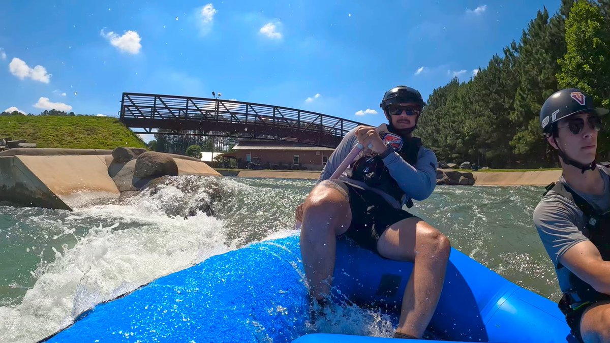 NHCFR's tweet photo. Members of the Taskforce 11 USAR team from NHCFR and WFD have been beating the heat this week with Swiftwater/Flood Rescue Boat Operator Training in Morganton.
#NHCFR #Taskforce11 #NCUSAR https://t.co/3qblFD2Pm1
