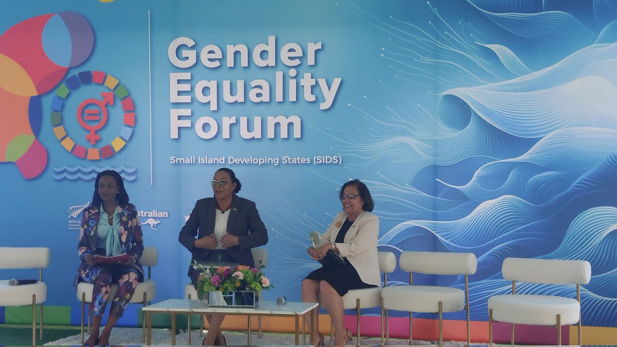 @SIDS4Pacific @diva4equality @CANPacificIs @Pacific_2030 @FWRM1 @pacfemcop @unwomenpacific @pyccomms #PacificIsland #women #headsofstate PM Samoa & President RMI bring their experience & recommendations to drive the gender equality agenda #SIDS4 #GenderEqualityForum