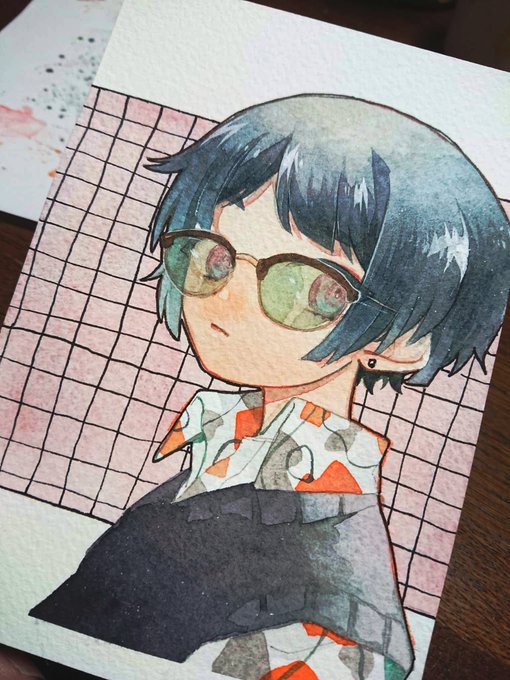 「painting (medium) short hair」 illustration images(Latest)