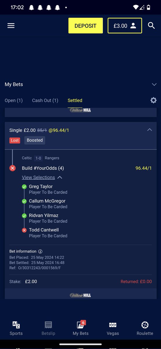 @WilliamHill Pay out my bet never mind Ten Hag