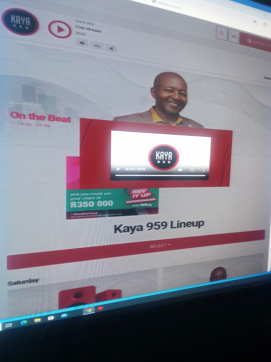 MzwandileSontu2's tweet image. #OnTheBeat @georgemanyosi @KayaOnAir si'la