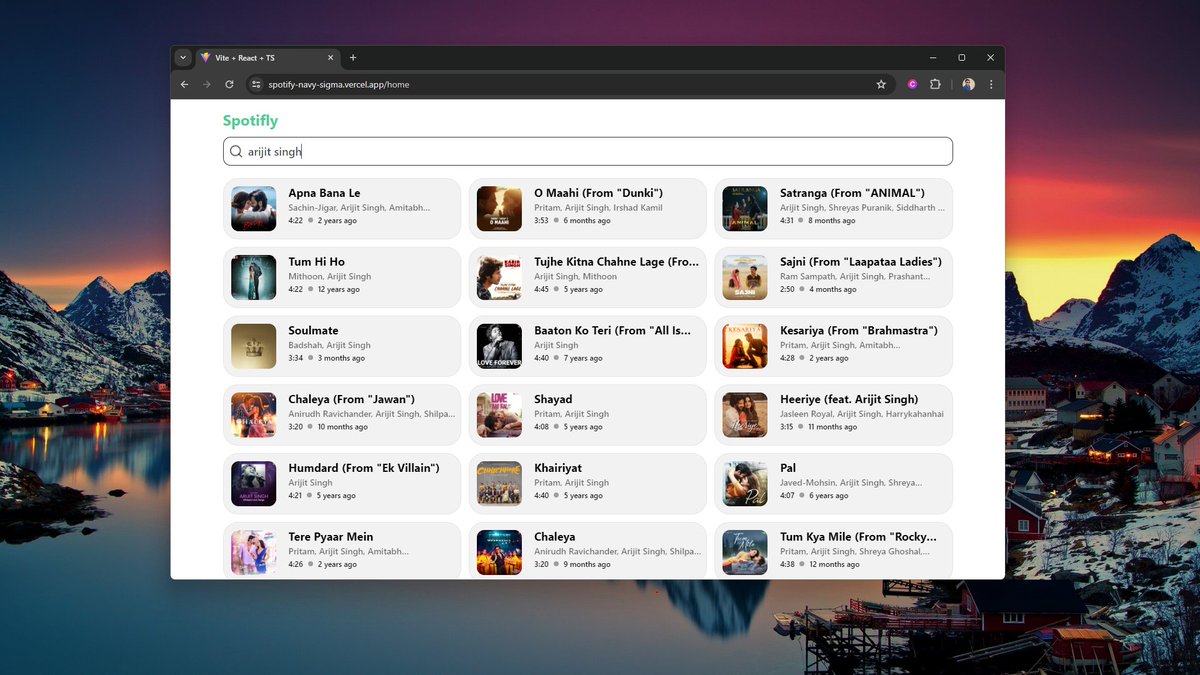codeAntu's tweet image. I explored the Spotify API and found that a Premium account is needed to play songs directly. 💡 But I found a workaround! 😏 t doesn't have many features yet , but I'm excited to share it. Check it out! 🎶 #ReactJS #TypeScript #SpotifyAPI #WebDev