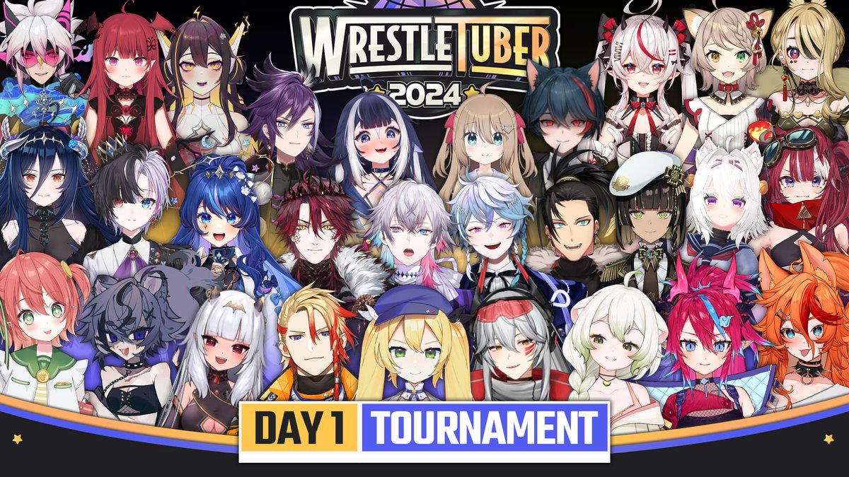 【#WRESTLETUBER2024】 Here's the waiting room! Day 1 is finally here, who will make it to the finals and be one step closer to the belt? Our security is top notch so nobody is crashing this event youtu.be/n9Pke9ykV2s 4pm PST / 11pm GMT / 8am JST #Dokibird #Birdseaters