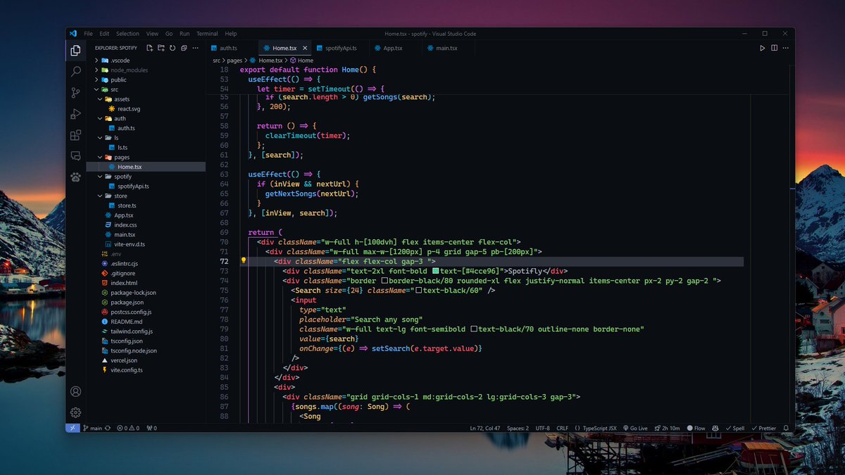 codeAntu's tweet image. I explored the Spotify API and found that a Premium account is needed to play songs directly. 💡 But I found a workaround! 😏 t doesn't have many features yet , but I'm excited to share it. Check it out! 🎶 #ReactJS #TypeScript #SpotifyAPI #WebDev