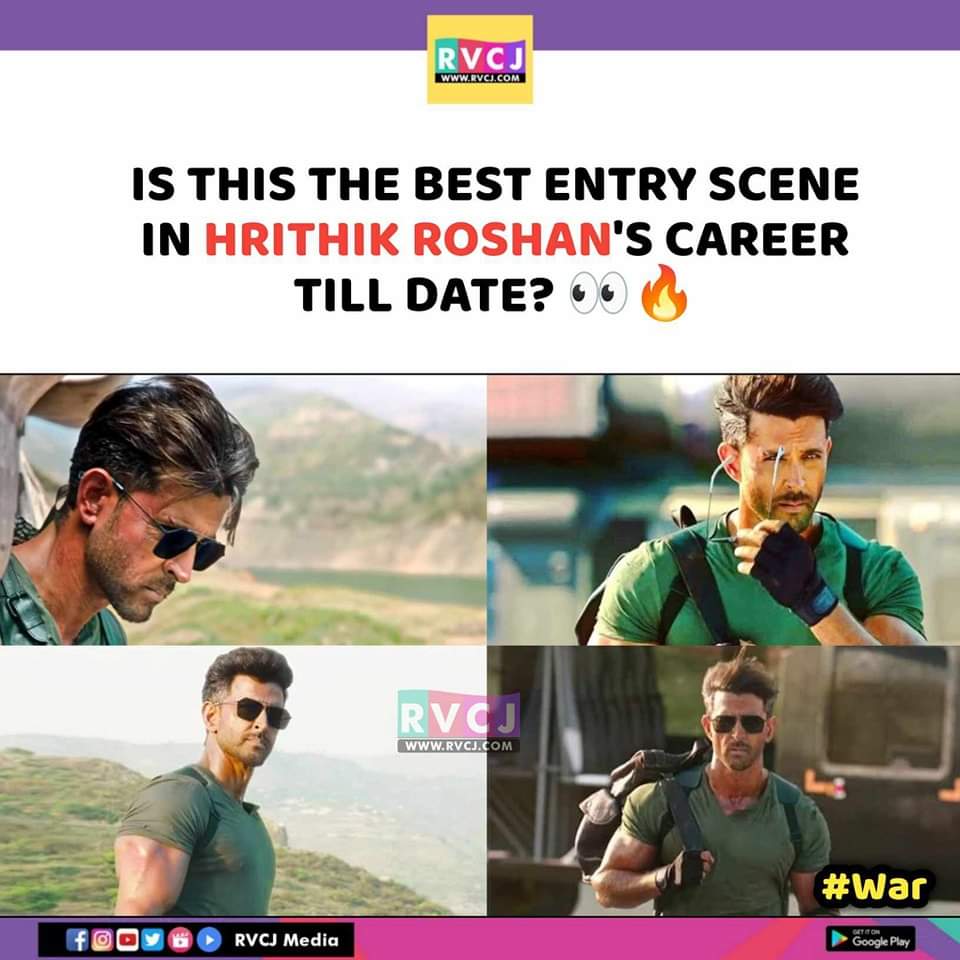 This entry 🔥
@iHrithik
#hrithikroshan #war