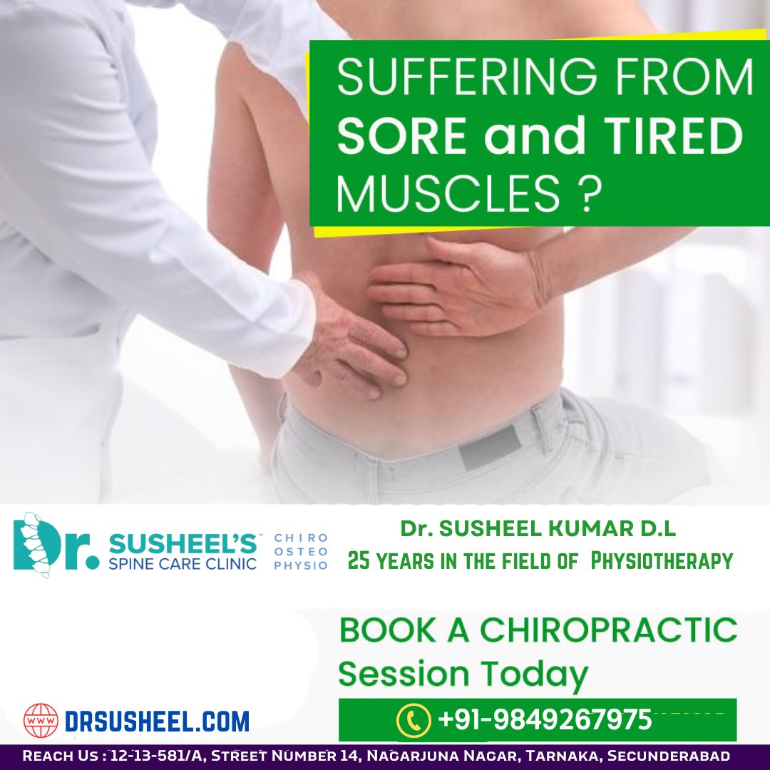 Best Chiropractor & Physiotherapy Centre In Tarnaka #tarnaka #tarnakajuniorcollege #tarnakametrostation #habsiguda #lallaguda #chiropractor #chiropractic #chiro #chiropracticadjustment #chiropracticcare #chiropracticworks #secunderabad #osmaniauniversity