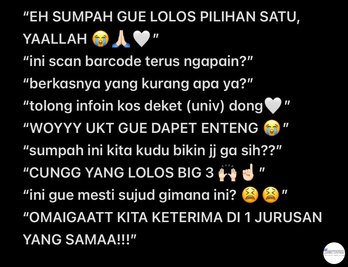 sbmptnfess's tweet photo. ptn! : ini… gambaran kita suatu hari nanti~~ 
ayo drop versi kalian 🫵🏻🥳 https://t.co/7AGoXQTTXn