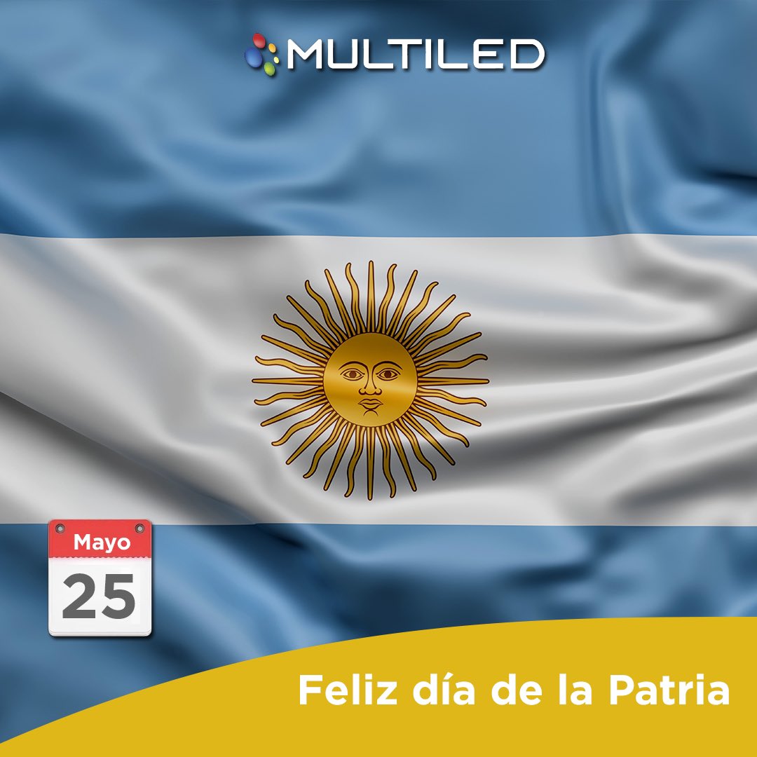 Multiled_SA's tweet image. Patriotismo, Valores, Educación. Feliz día de la Patria! 🇦🇷🇦🇷🇦🇷#diadelapatria #argentina #multiled #pantallas #iluminacion #25demayo #caba #buensabado 🇦🇷🇦🇷🇦🇷