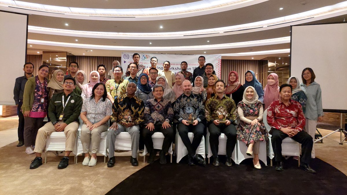 Such a very insighful training with <a href="/TiteHabiyakare/">Tite Habiyakare</a>, Kieran Walsh (<a href="/ilo/">International Labour Organization</a>), Michael Frosch (<a href="/ilo/">International Labour Organization</a>), Diego Rei (ILO Jakarta) and <a href="/bps_statistics/">Badan Pusat Statistik</a> on Implementation latest ICLS Standards to LFS Indonesia. Wish we can have more collaboration in the upcoming events <a href="/ILOAsiaPacific/">ILOAsiaPacific</a>
