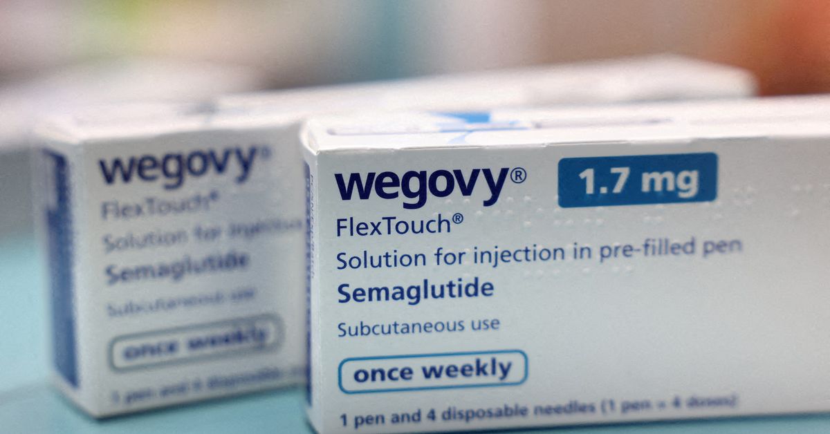 Wegovy users have fewer kidney-related health problems, analysis of Novo study finds reut.rs/44ZxcOs