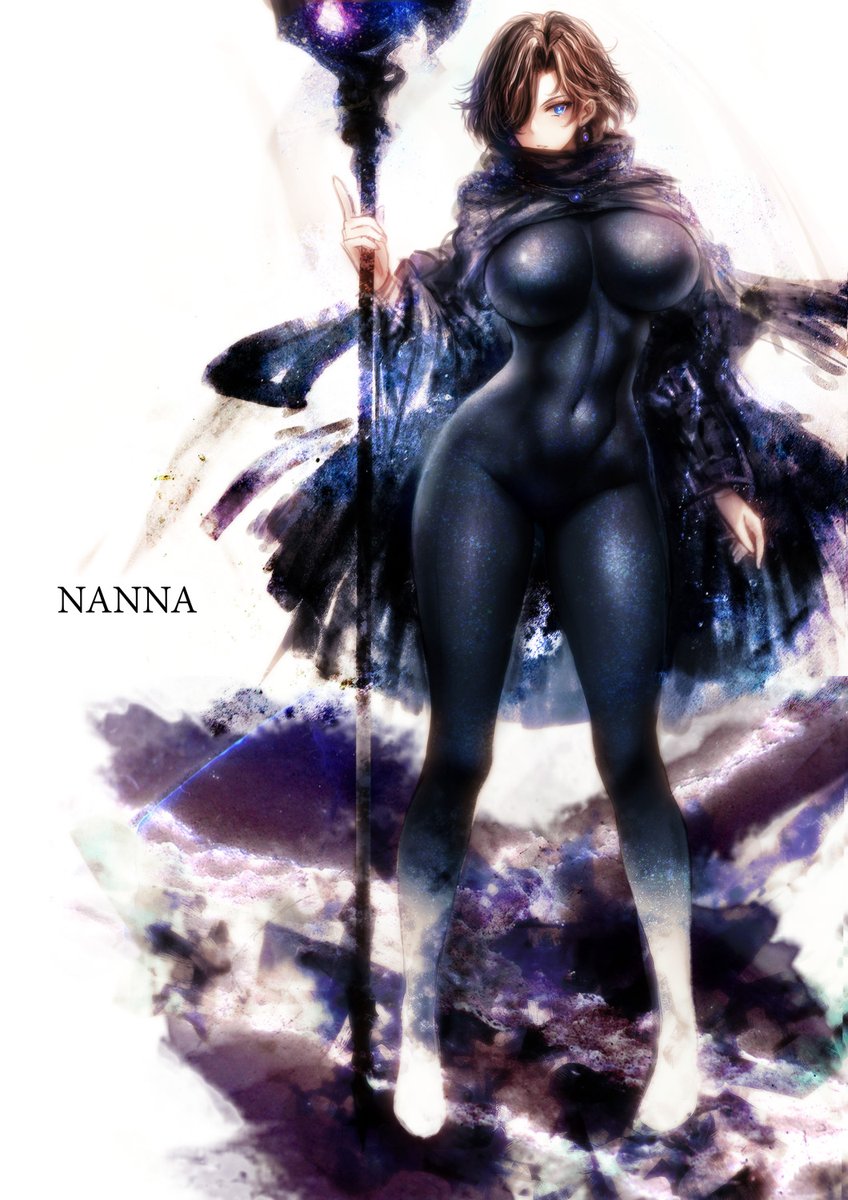 NANNA -
Nanna's known for her unwavering love and loyalty. After her husband, Baldr, death. She dies of a broken heart then follow him to the afterlife. She dwell with Baldr in his celestial hall, Breiðablik, a court of stars. 
They're together again. Drifting Along the Milky Way