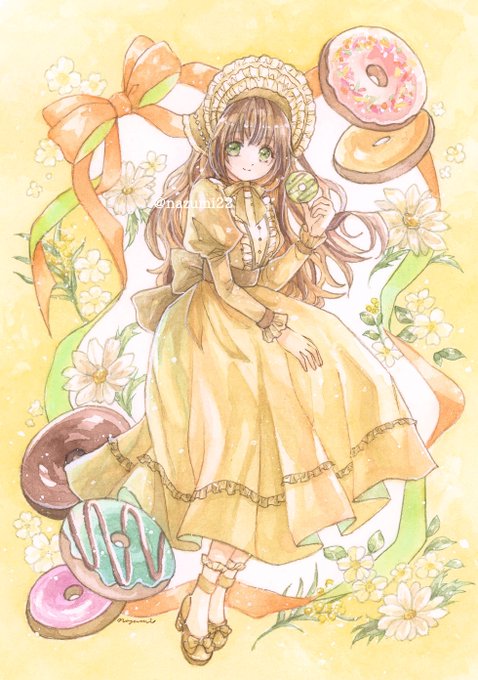 「frills watercolor (medium)」 illustration images(Latest)