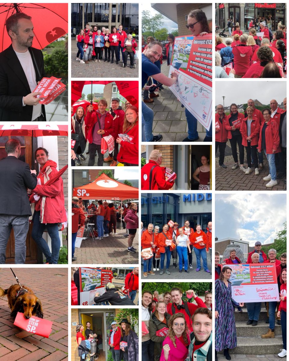 Onze campagne is van start! Door heel het land zijn SP’ers de straat op🤩

Samen komen we op voor een Europa waar niet de winsten, maar de mensen voorop staan.

Kom op voor sociale vooruitgang, meer gelijkheid en meer veiligheid.

Kom op.
Stem 6 juni SP!