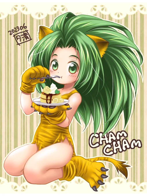 #このタグを見た人は黙って食べ物を持ったキャラを貼る 