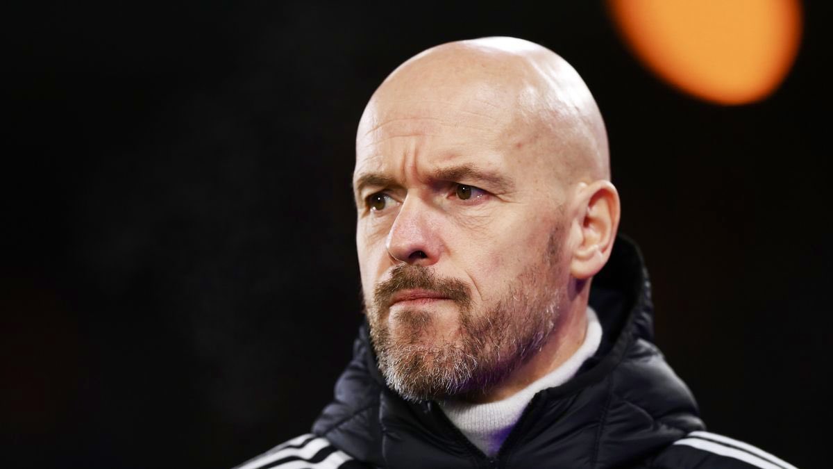 centredevils's tweet photo. 🚨🚨🎙️| Erik ten Hag: “Whatever happens this afternoon, I am absolutely convinced that the future for #mufc is bright with the talent we have among our players and the work we have been doing to build for long-term success.” https://t.co/PiE2o8dDNm