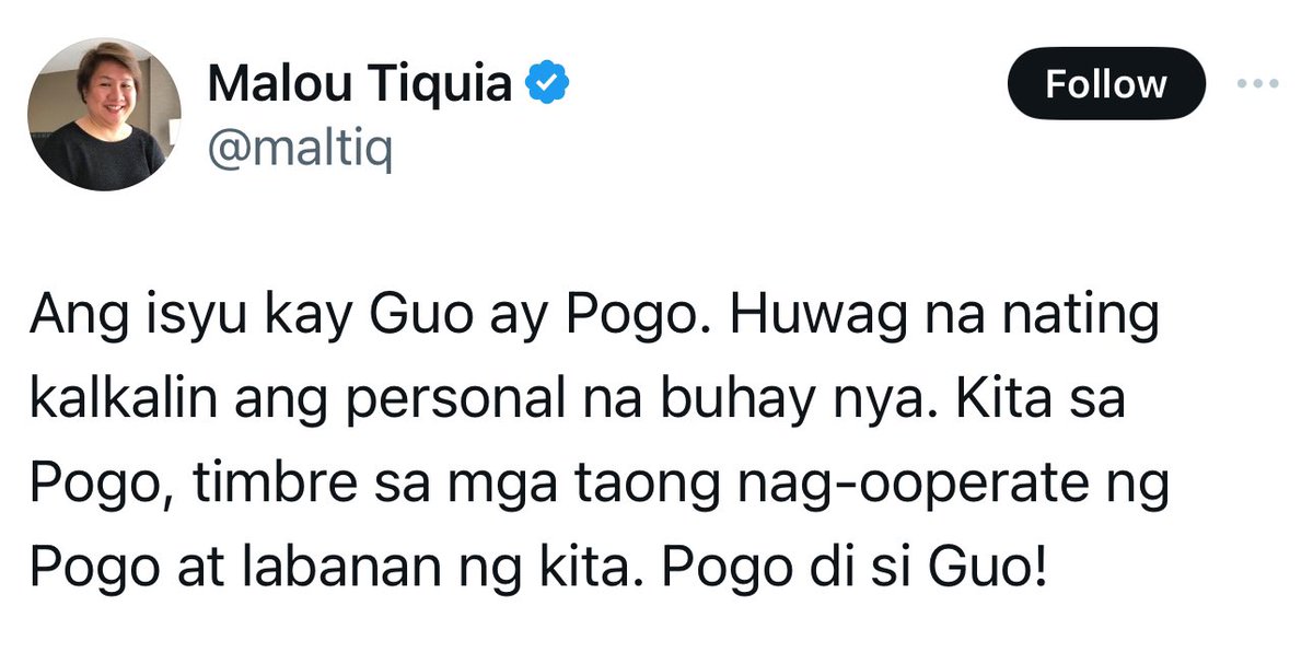 jaytaryela's tweet photo. Suprisingly, those who remain silent about China's illegal actions while criticizing the government's efforts to expose China's aggressive behavior all seem to have one thing in common: they are all defenders of Apolo Quiboloy and Bamban Mayor Alice Guo. This observation raises the question of whether this alignment is merely coincidental or if these individuals are actually taking orders from someone to further China's narrative and protect those who align with China's grand strategy.🤷🏻‍♂️