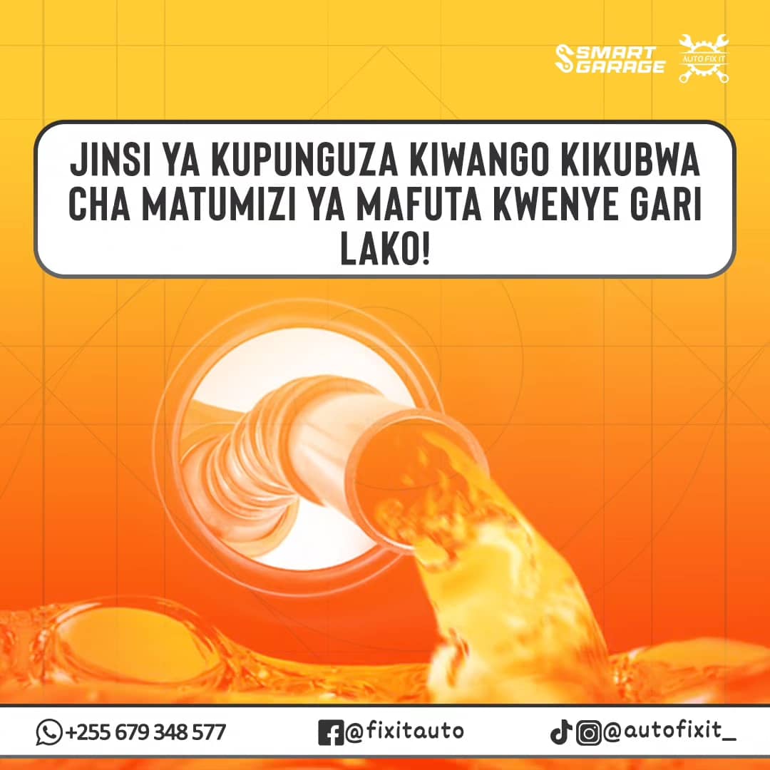 Mafuta ni moja ya costs kubwa na ya lazima kama unamiliki ama kuendesha gari.
Unawezaje kupunguza matumizi ya mafuta yasiyo lazima kwenye gari lako?

Fuata thread hii.Twenzetu👇👇