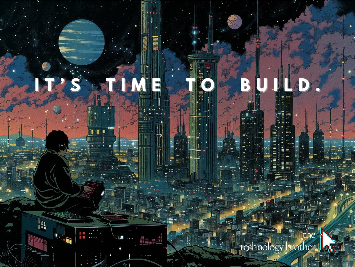 it's time to build.