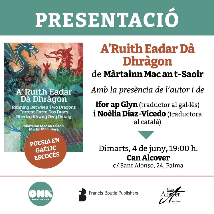 Tinc moltes ganes d'aquesta nit / edrych ymlaen!
