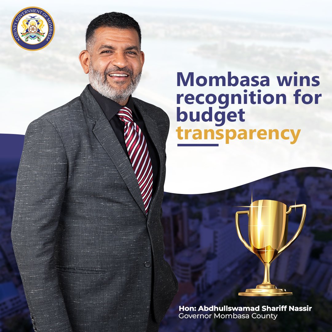 Over the years that the Kenya County Budget Transparency Survey has been conducted, our Coastal County of Mombasa has emerged as a strong performer in budget transparency. Between 2020 and 2023, our CBTS score has increased by an average of 14 points each year, showing the