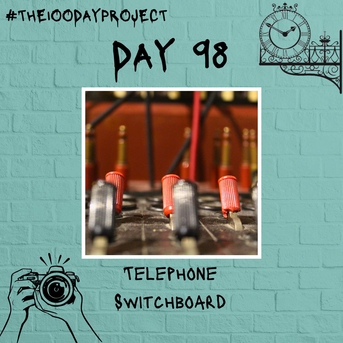 #Day98 of #The100DayProject2024 - Telephone Switchboard

Head to our Facebook or Instagram for the full post
#100daysatthemuseum #artinmuseums #richmond #richmonduponthames #getinspired #becreative #artist #photography #collage #newperpectives #colours #textures #lookclosely