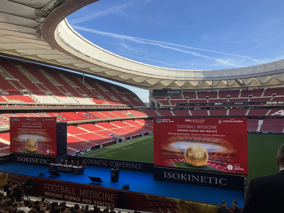 What a venue! #IsoK24 #IsokineticConference <a href="/footballmed/">Isokinetic Conference</a>