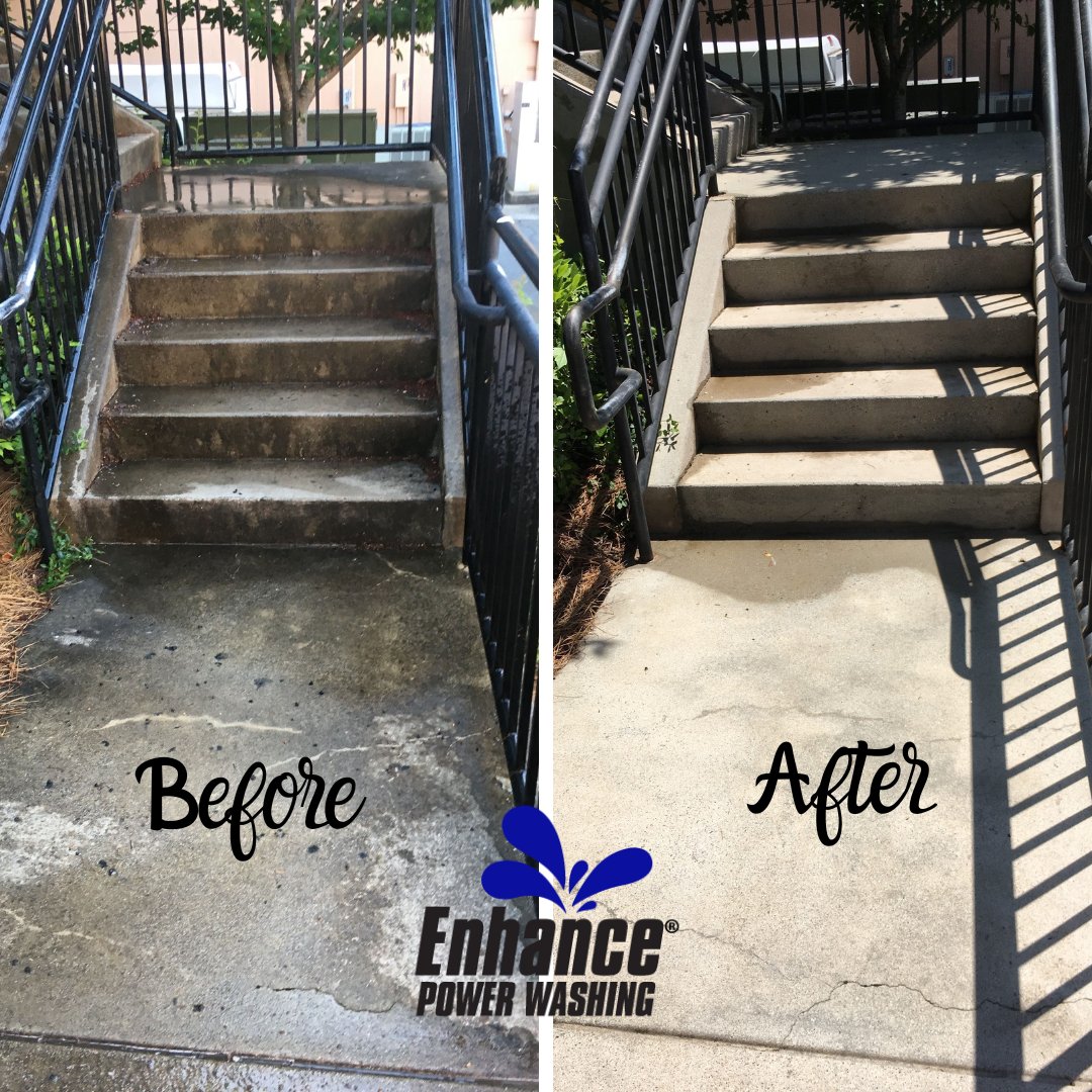 Is your concrete letting down your home or business? A couple of clicks and it will look like new ➡️ bit.ly/3MbPK3E
#enhancepowerwashing #powerwash #softwash #pressurewash #guttercleaning #keepitclean #markofaprofessional