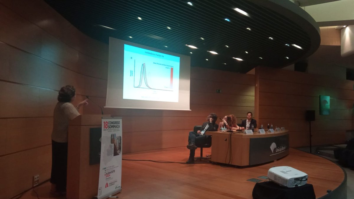 🚩Mesa: "Enfermedad tromboembólica".
👥Moderadoras:
Montserrat Pérez Pinar
María Melero Bascones
👤Ponente:
Andrés Jesús Muñoz Martín
Alicia Lorenzo Hernández
Alejandro Hernández Molina

#18somimaca #medicinainterna