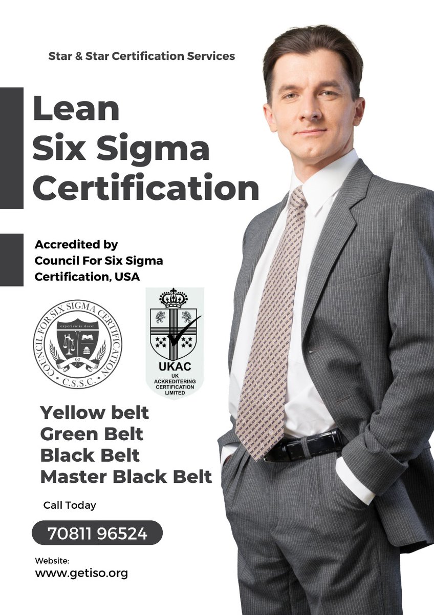 Get ISO Certificates (@certificatesget) on Twitter photo Hi, Good day
Manoj Gupta here
Providing these Lean Six Sigma Certificates at Reasonable price
By (CSSC, Usa & ISSI , USA)
Yellow Belt ( CSSC)
White Belt ( CSSC)
Green belt ( CSSC)
Black Belt ( CSSC)
what's app +91 7081196524
Email : manoj.gupta111@gmail.com Hi, Good day
Manoj Gupta here
Providing these Lean Six Sigma Certificates at Reasonable price
By (CSSC, Usa & ISSI , USA)
Yellow Belt ( CSSC)
White Belt ( CSSC)
Green belt ( CSSC)
Black Belt ( CSSC)
what's app +91 7081196524
Email : manoj.gupta111@gmail.com