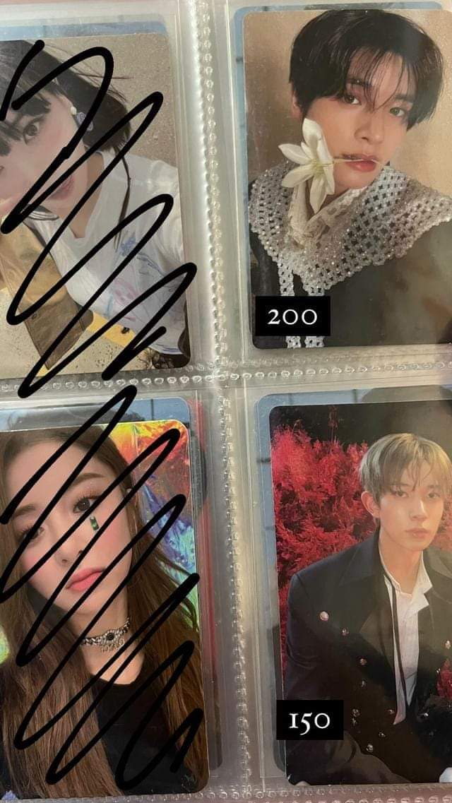 wts lfb 
~~ enhypen photocards
~~ all in good condi
~~ payo or 3 days dop
mine or pm if interested!💛💛