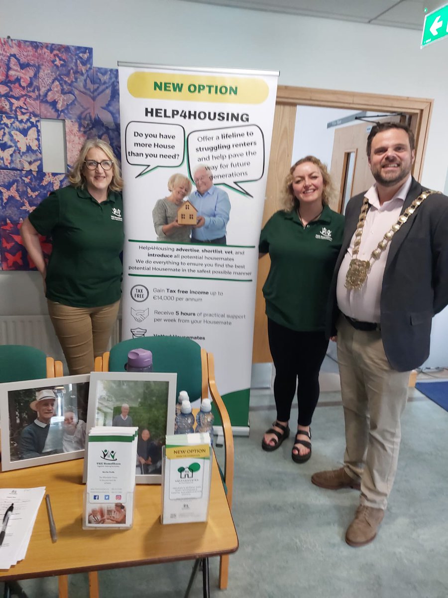thehomeshare_ie's tweet photo. Delighted to be at @AgeFriendlyIrl Expo in Tallaght, advising people how they can remain living in their own homes as they age with company &amp; support
#thinkhomeshare #independentliving https://t.co/9wdXeZPB07