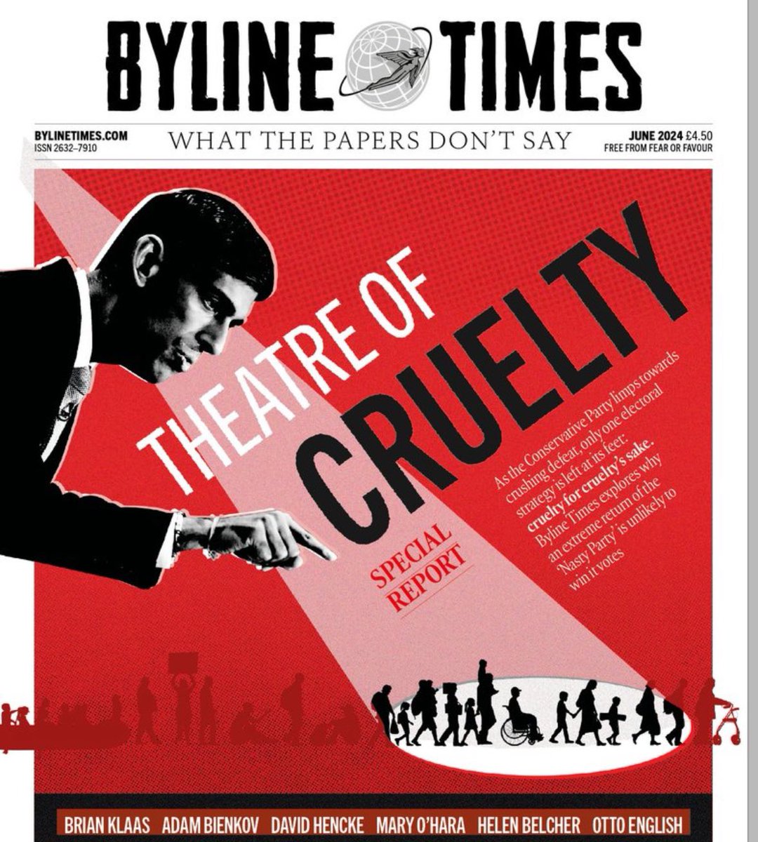 BylineTimes's tweet photo. Bank Holiday Flash Sale!

Get 15% discount on annual subscriptions ends midnight Monday on our monthly news magazine.

Use discount code:   BANKHOLIDAY15

https://t.co/V7NOCcsjb2 https://t.co/jJwsGqiT3B