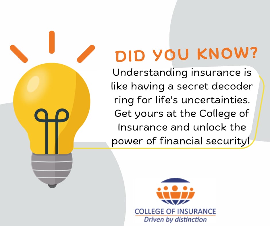 coi_kenya's tweet image. Ready to decode the mysteries of financial security? Join us at the College of Insurance and unlock your future with confidence! 
For inquiries, call Phone: +254-20-232-5881 Safaricom: +254-722-509-759 Airtel: +254-733-520-238 
#DecodeYourFuture #CollegeOfInsurance